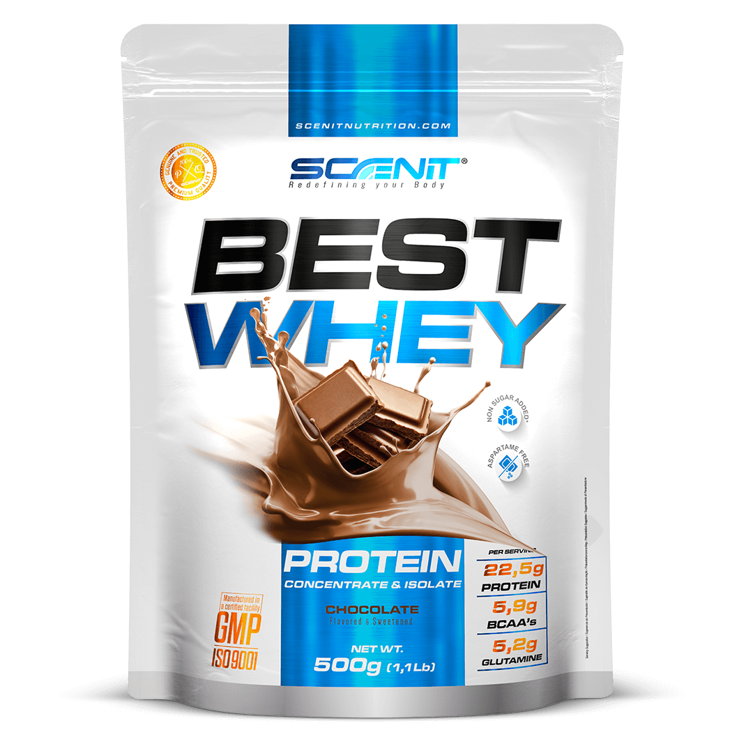 Best Whey Protein - Aislado y concentrado de proteína (908 g y 2,27 kg) - Scenit Nutrition